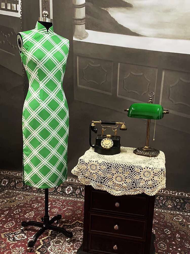 インザムードフォーラブマギーチャン高級グリーン袍女性袍ドレス - Women'S Green Formal Wear のレビューと価格