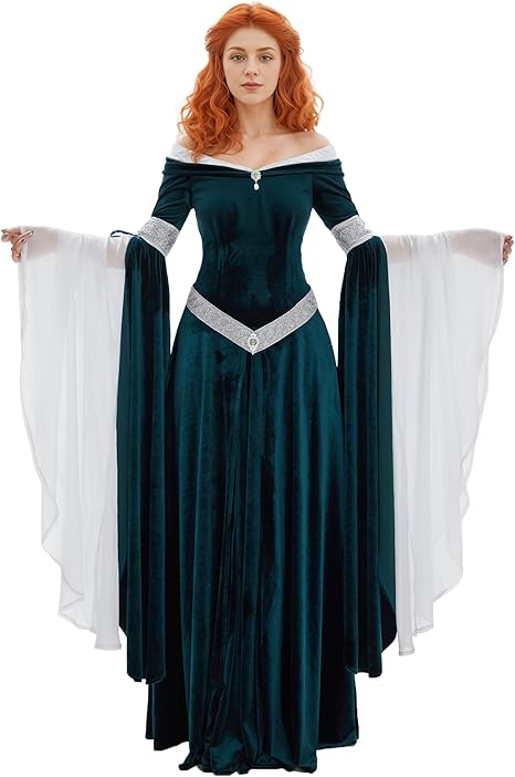 DAIZBELLA レディース 中世ルネッサンス コスチュー - Women'S Green Formal Wear のレビューと価格
