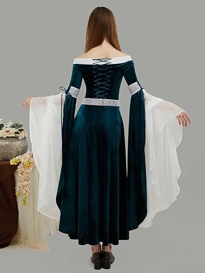 DAIZBELLA レディース 中世ルネッサンス コスチュー - Women'S Green Formal Wear のレビューと価格