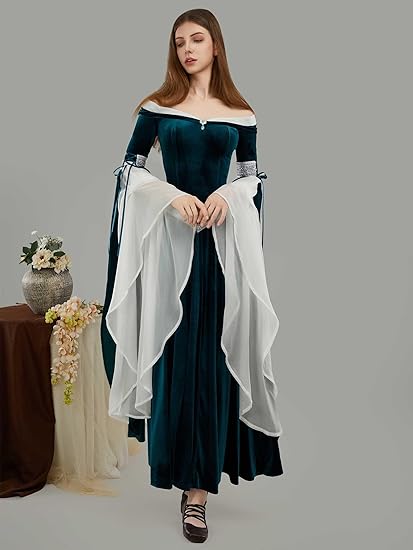 DAIZBELLA レディース 中世ルネッサンス コスチュー - Women'S Green Formal Wear のレビューと価格