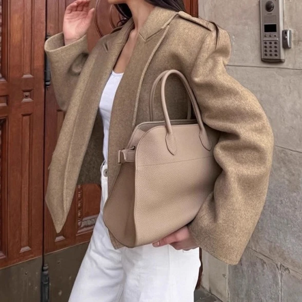 レディースツイードショルダーパッドスーツジャケットオフィスプ - Women Formal Wear Stitching のレビューと価格