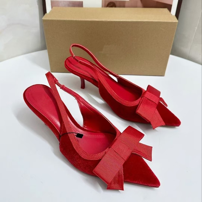 女性用の黒の先のとがったつま先のスリングバックパンプス、細い - Slingback Heel Formal のレビューと価格