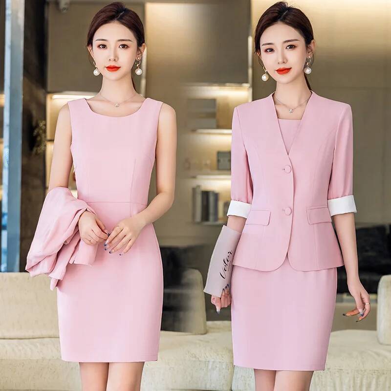 プラスサイズ 5XL フォーマル レディース ビジネススーツ - Women Formal Wear Stitching のレビューと価格